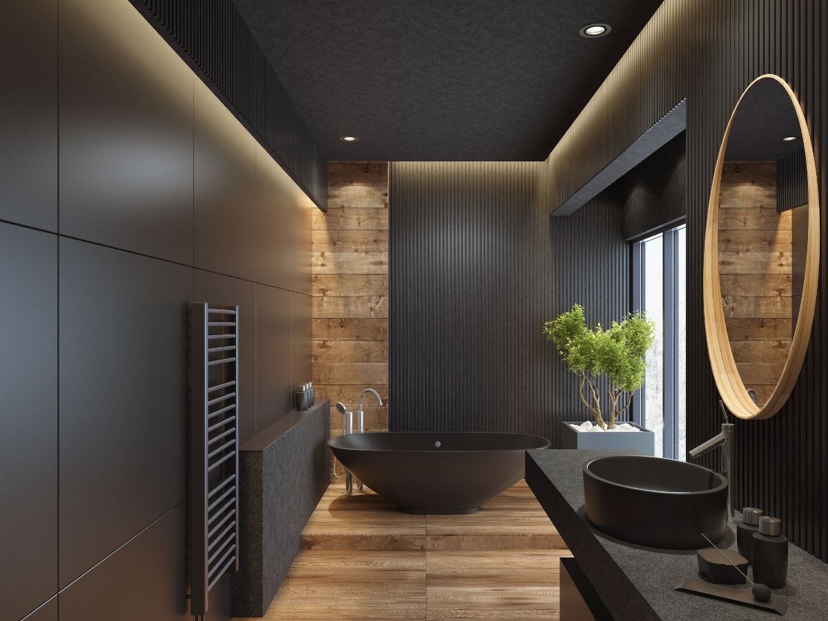 Electrician Installing Combined Heat Light Exhaust Unit In Bathroom Sunshine Coast