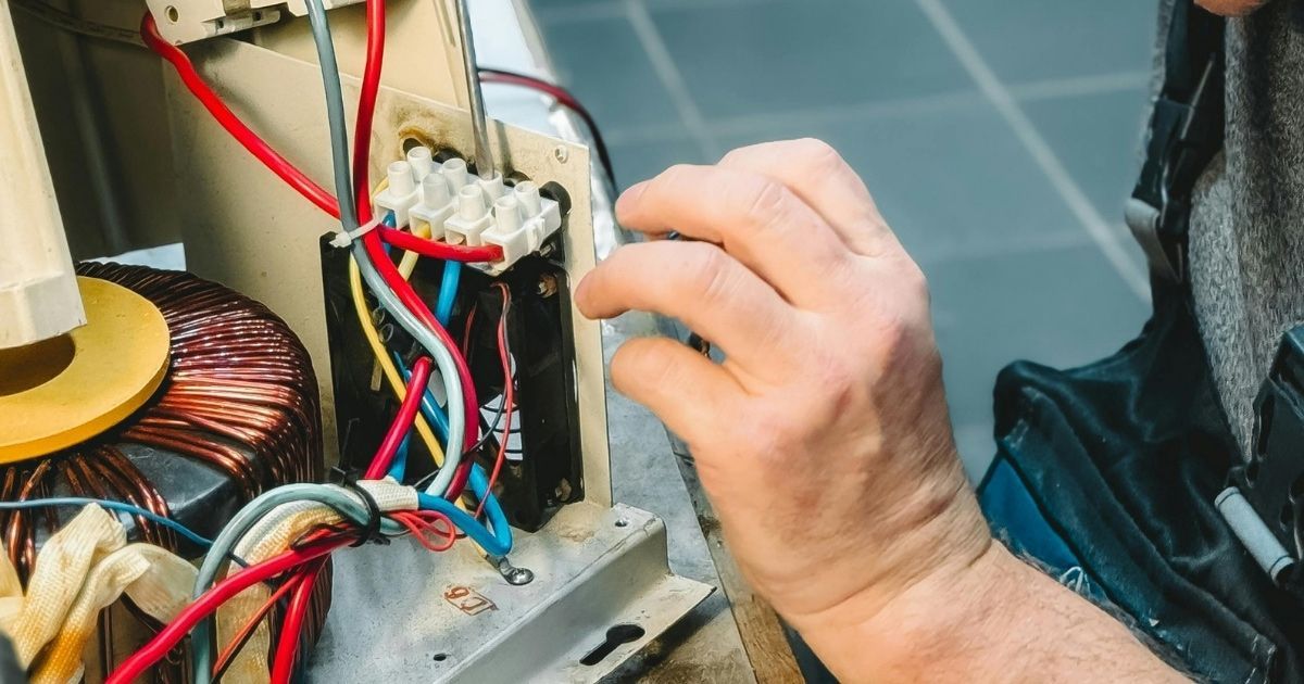 Trusted Local Electrician Performing Electrical Safety Checks On-Site Sunshine Coast