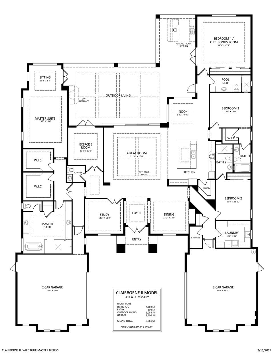 A black and white floor plan of a house.