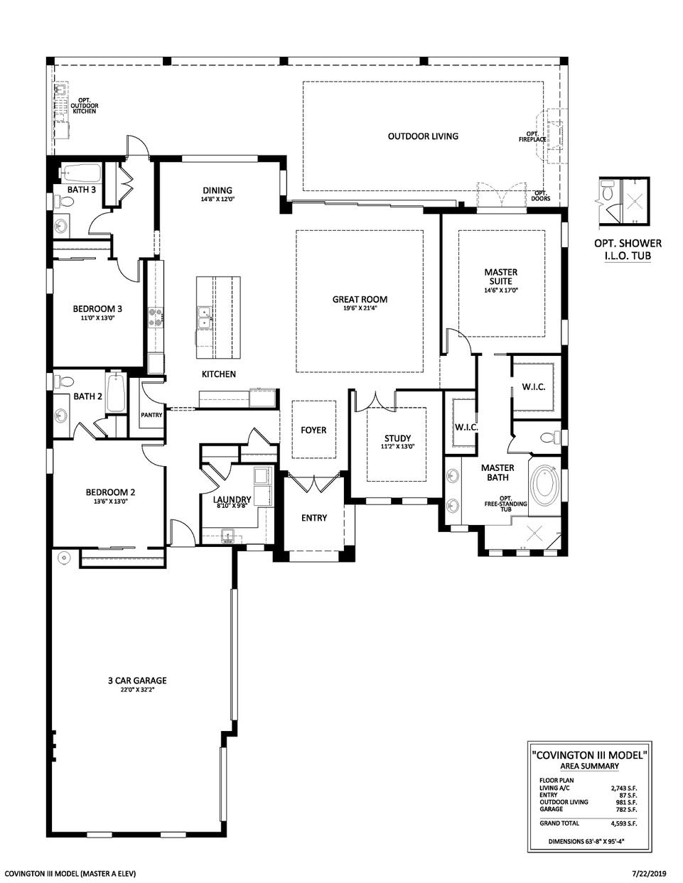 A black and white floor plan of a house.