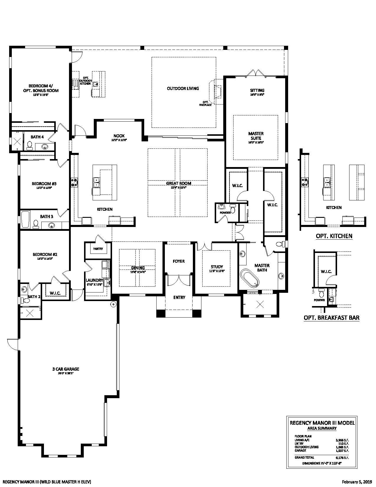 A black and white floor plan of a house.