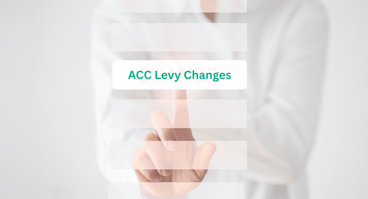 Important ACC Levy changes now in effect