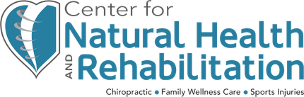 "Center for Natural Health and Rehabilitation" text in black font.