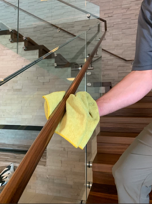 Handrail cleaning —  Denver, CO — The Constant Cleaner