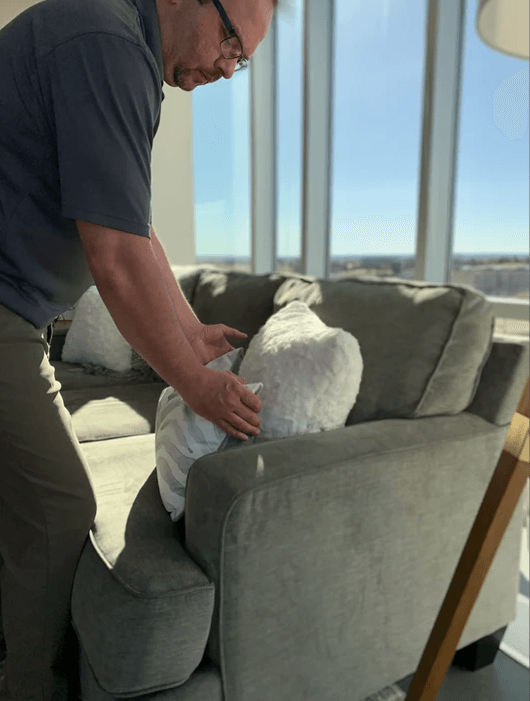 Sofa cleaning —  Denver, CO — The Constant Cleaner