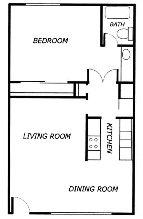 1 Bed | 1 Bath
