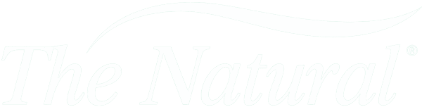 The Natural® logo in white