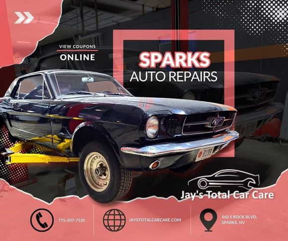mechanic working on car engine | Jay's Total Car Care