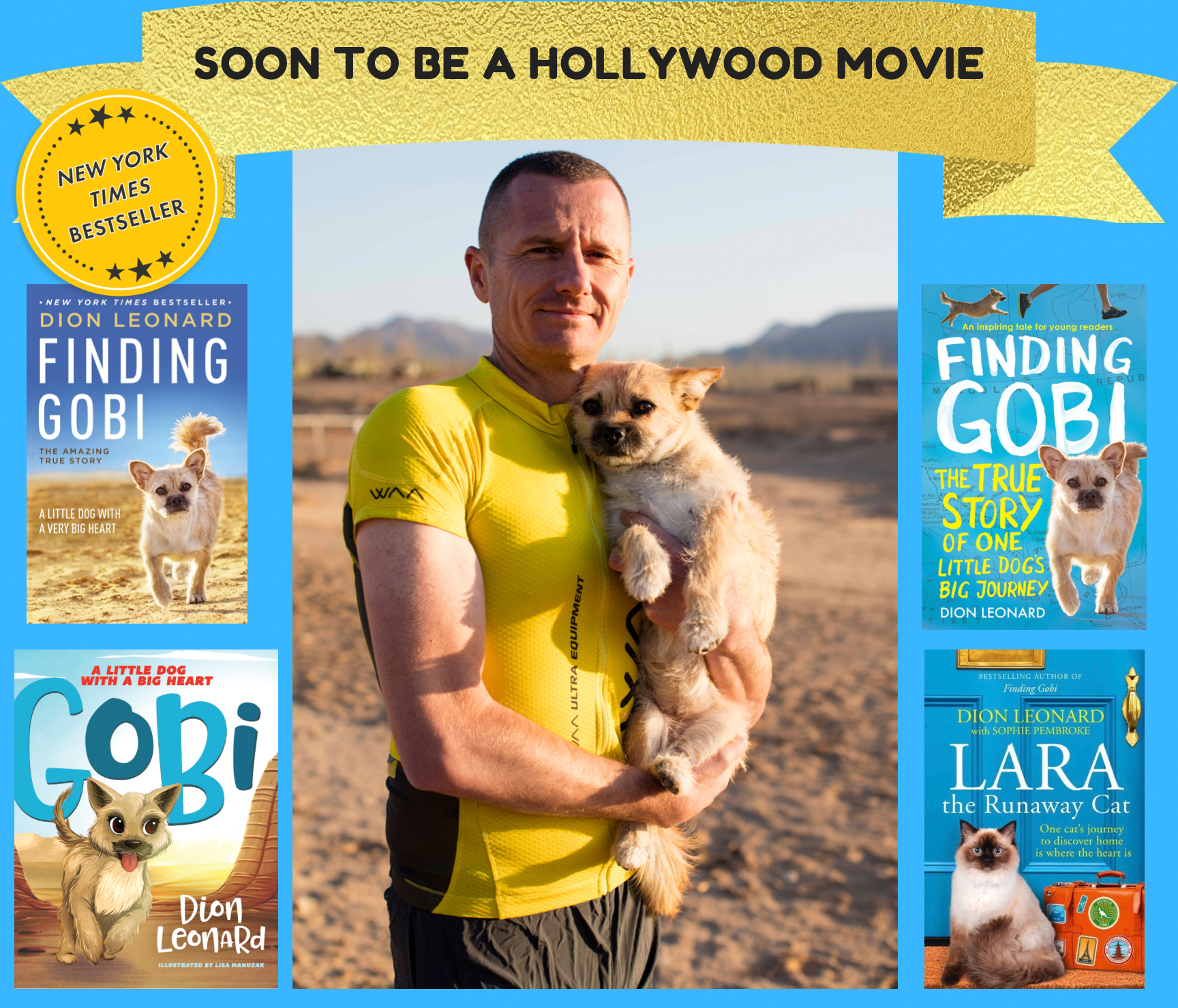 Dion Leonard, Finding Gobi, Author, Inspirational Speaker, Gobi Dog, China, Ultra Marathon , Runner