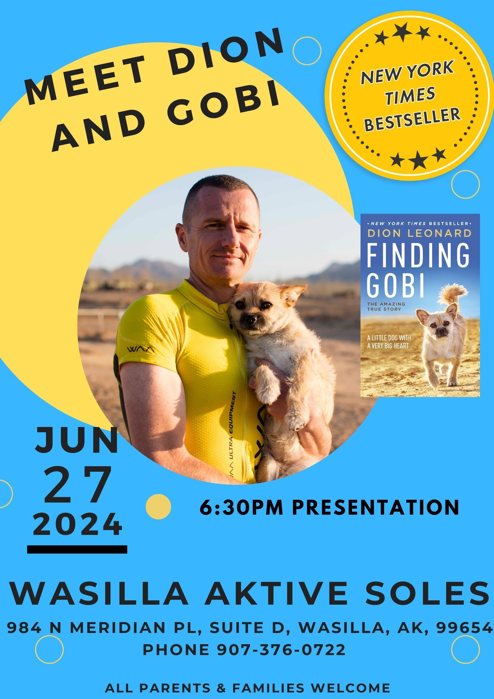 Dion Leonard, Finding Gobi, Gobi the Dog, Ultra Marathon Runner