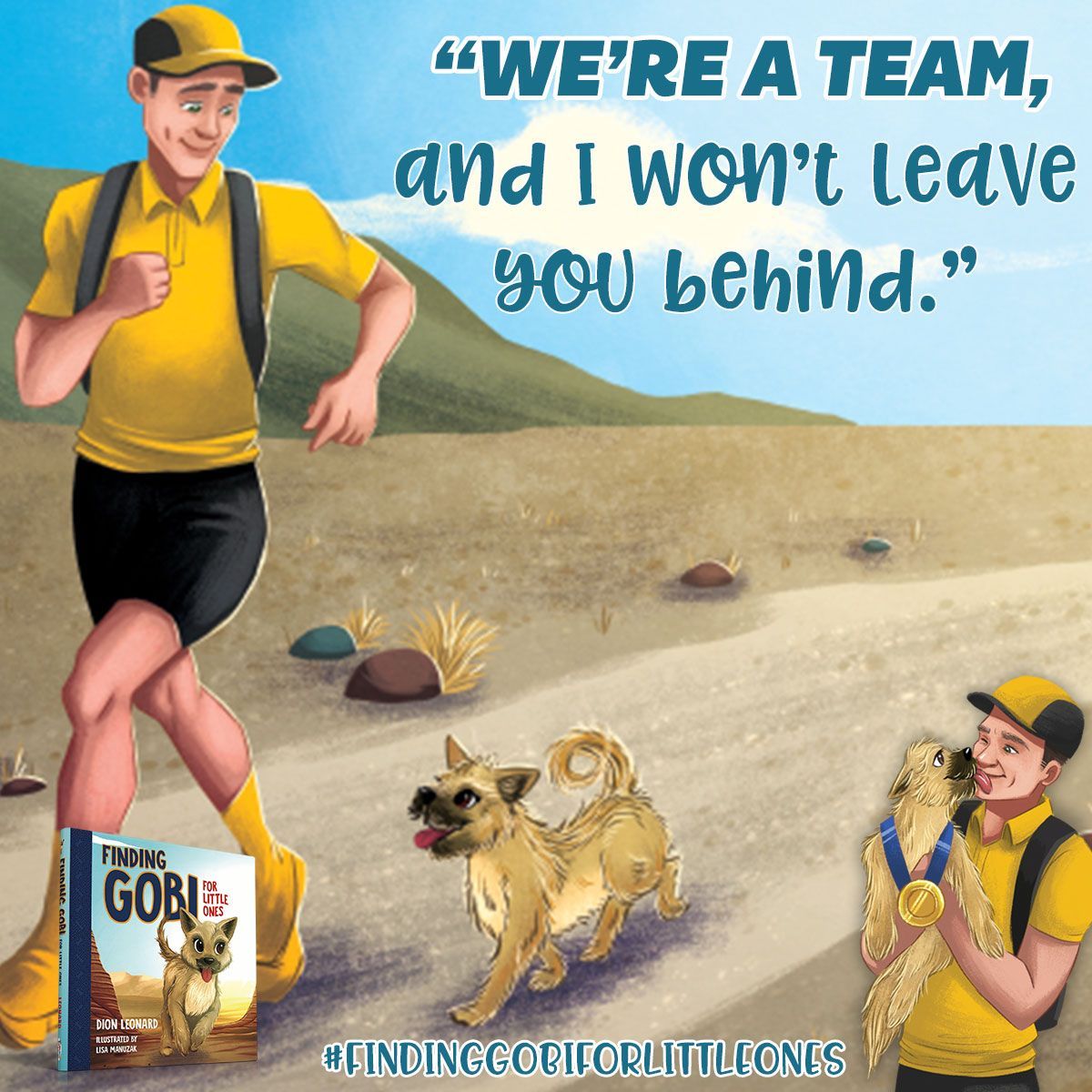 Dion Leonard, Finding Gobi, Finding Gobi For Little Ones, Finding Gobi Picture Book