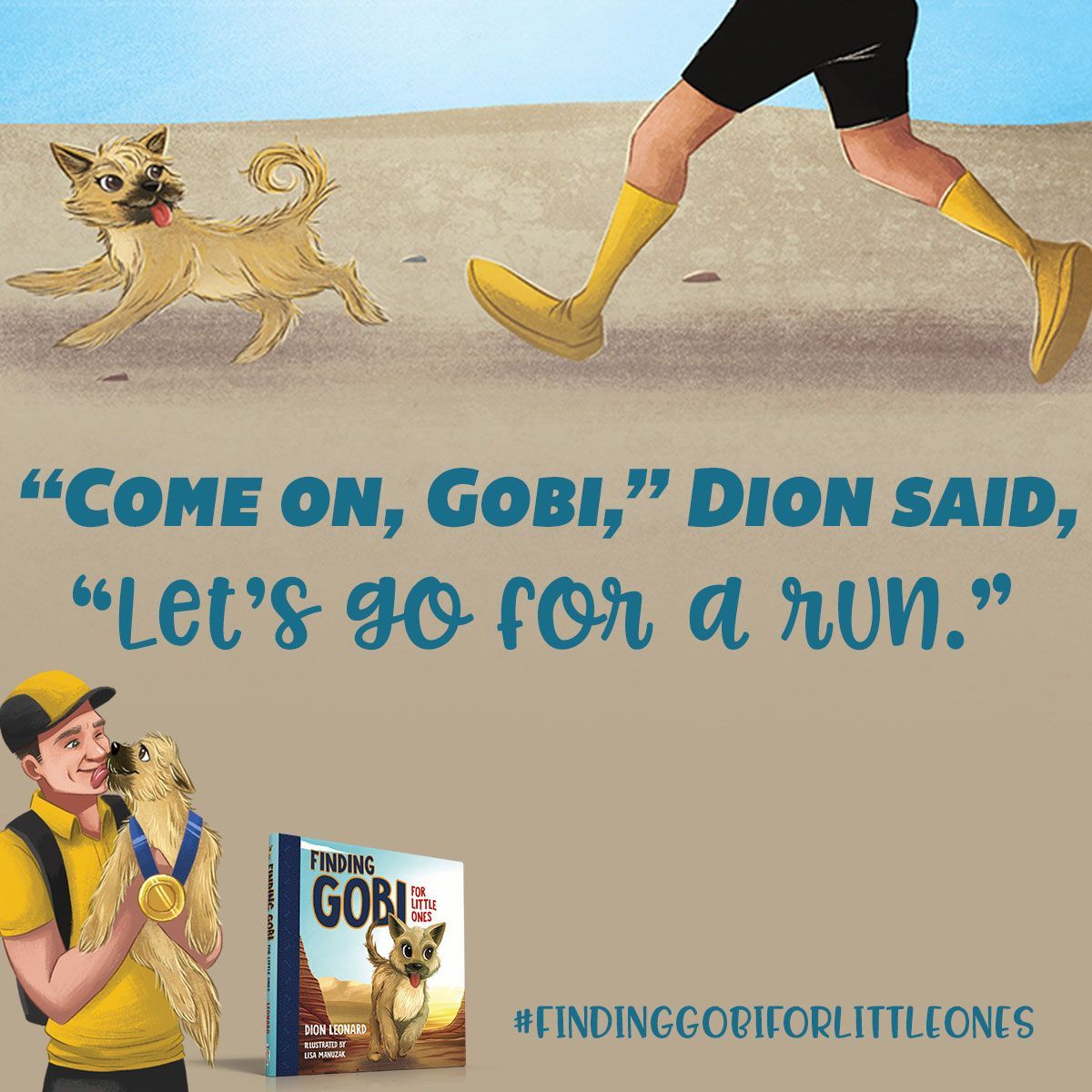 Dion Leonard, Finding Gobi, Finding Gobi For Little Ones, Finding Gobi Picture Book