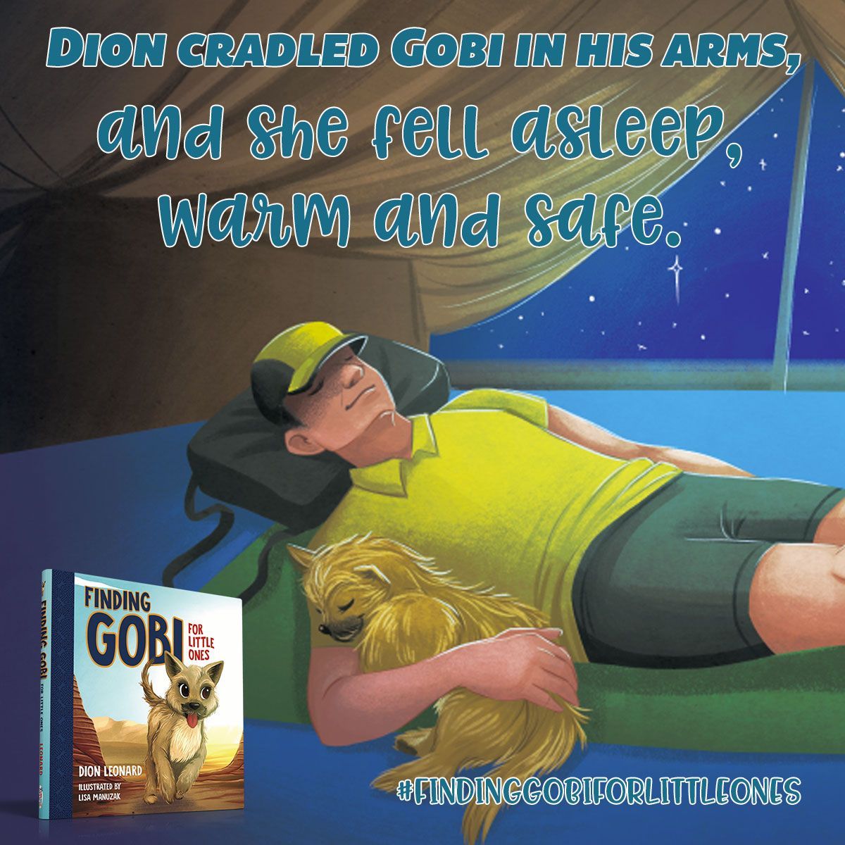 Dion Leonard, Finding Gobi, Finding Gobi For Little Ones, Finding Gobi Picture Book