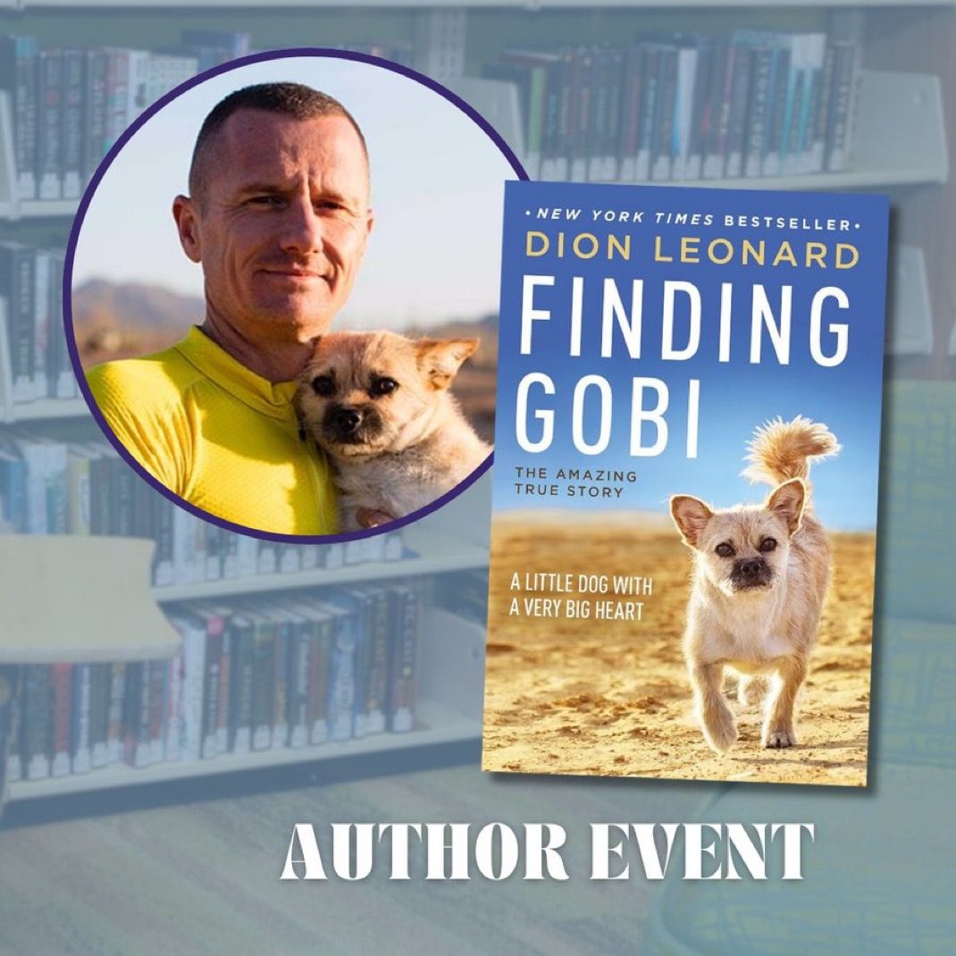 Dion Leonard, Finding Gobi, Gobi the Dog, New York Times Bestseller, Author, Speaking Event