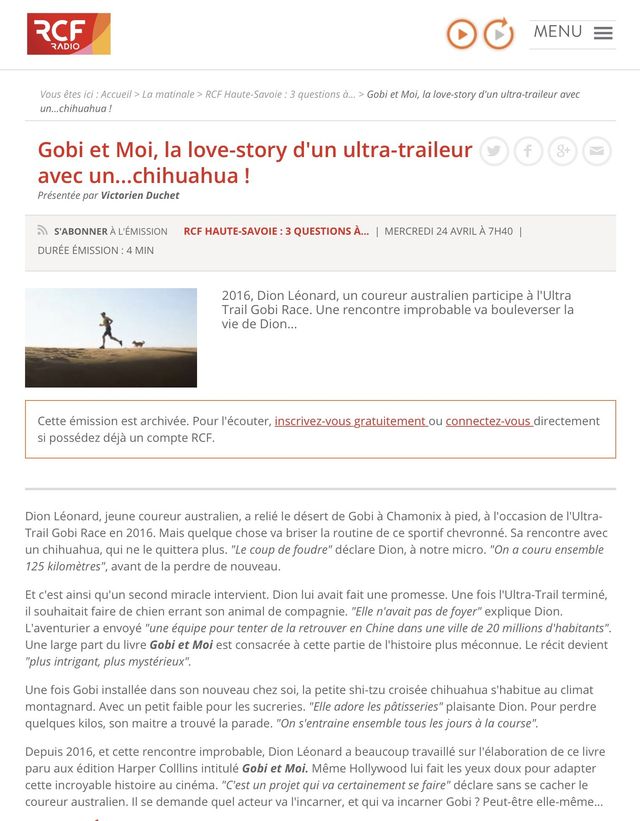 Finding Gobi Media And News