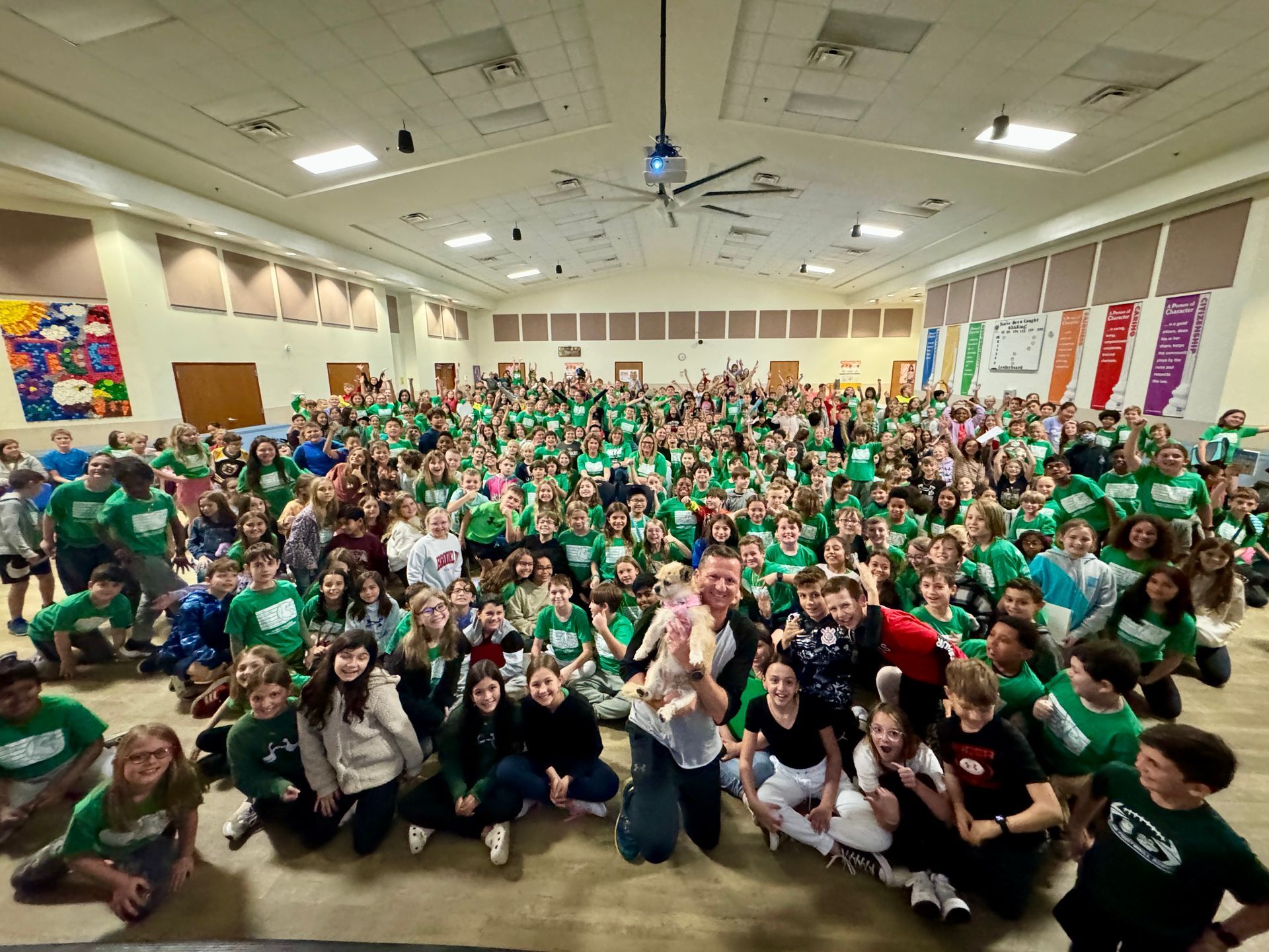 Dion Leonard, School Author Visit, Finding Gobi, Gobi the Dog