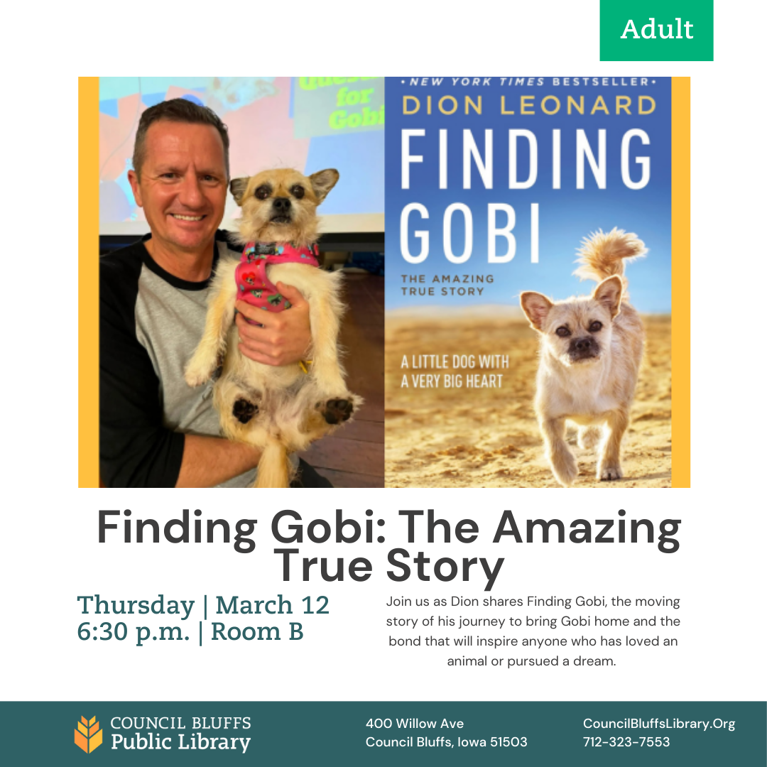 Dion Leonard, Finding Gobi, Gobi the Dog, New York Times Bestseller, Author, Speaking Event
