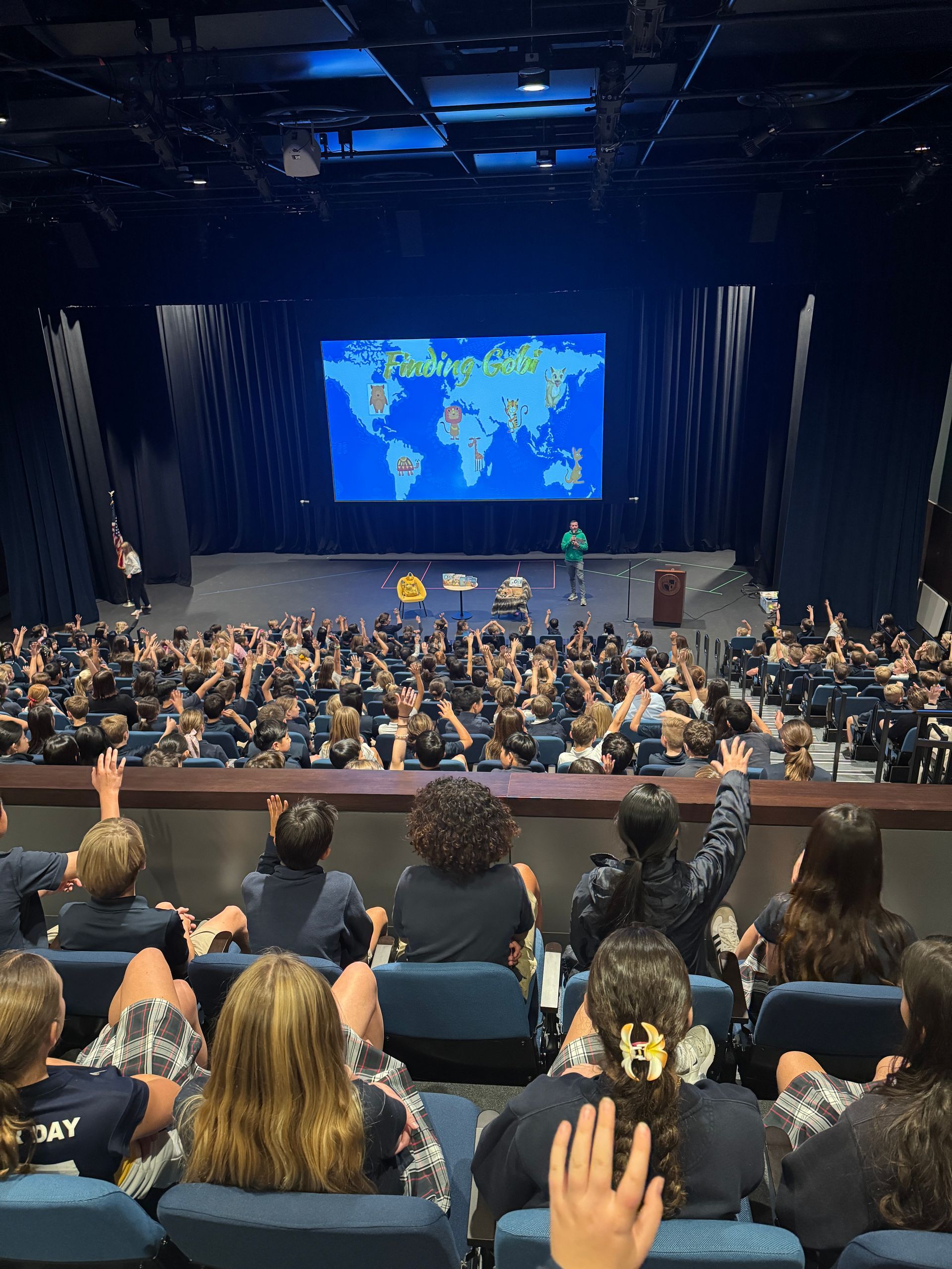Dion Leonard, School Author Visit, Finding Gobi, Gobi the Dog