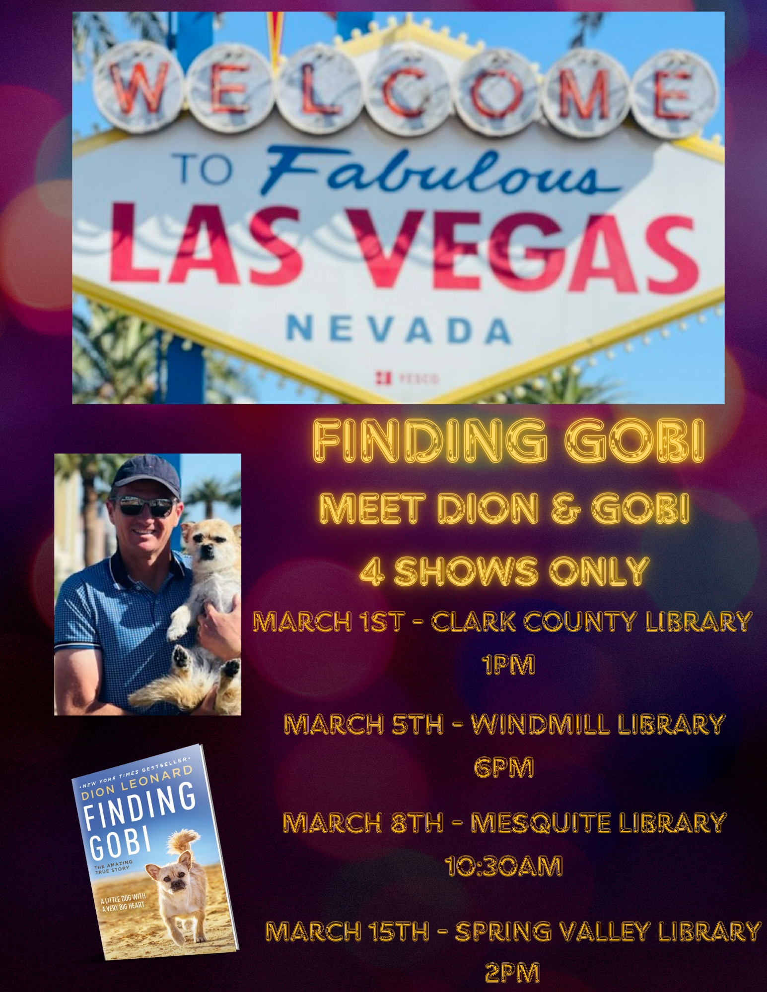 Dion Leonard, Finding Gobi, Gobi the Dog, New York Times Bestseller, Author, Speaking Event
