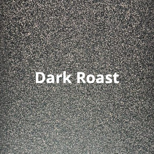 A close up of a dark roast carpet texture.