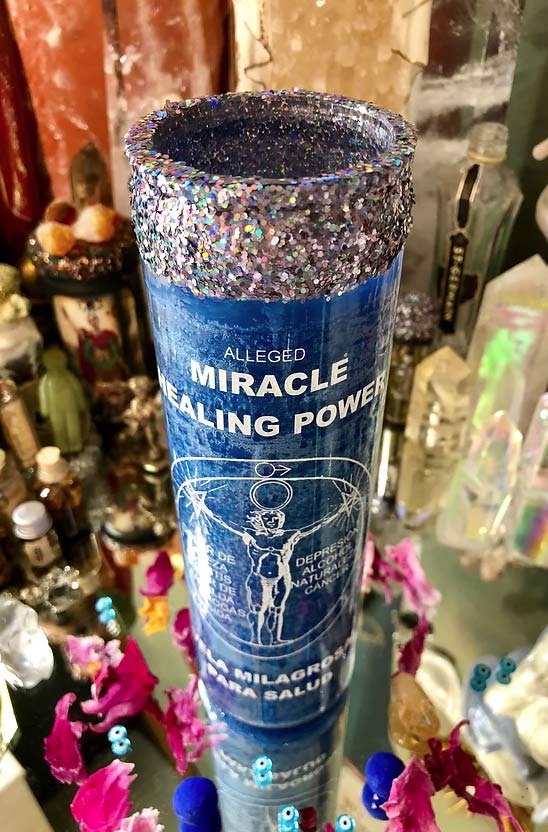 miracle healing power candle