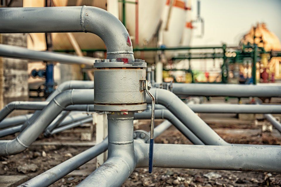 Numerose bombole del gas