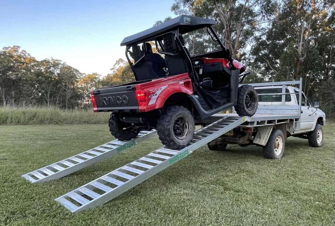 Loading ramps | Structural aluminium | Fast freight Australia wide