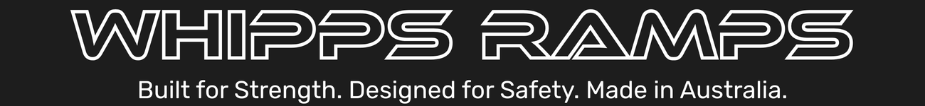 Whipps Ramps - top rated aluminium loading ramps -australia's biggest range - custom and machinery loading ramps 