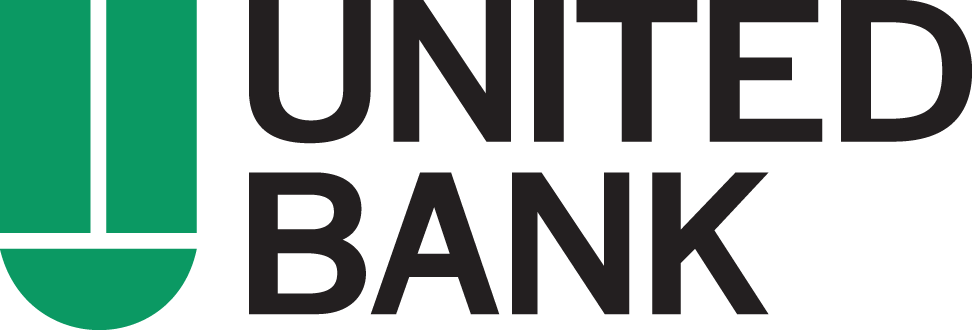 United Bank logo with green icon and black text on white background
