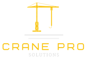 A logo for a company called crane pro solutions