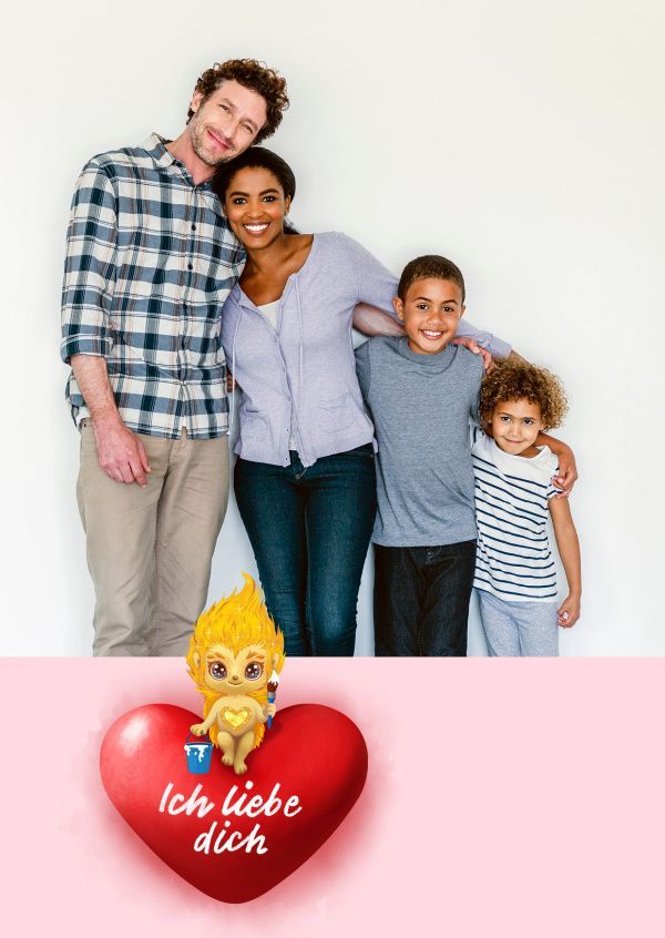 Weihnachtskarte - Goldy Sternflocke