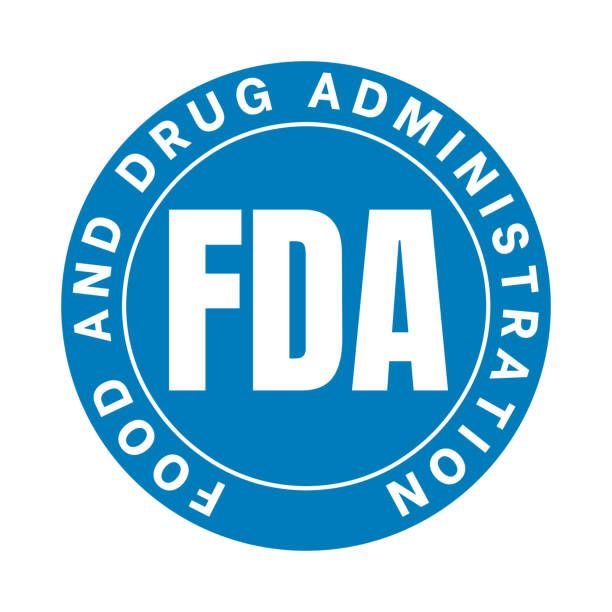 FDA logo: Blue circular seal with 