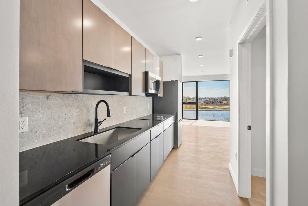 Modern apartment kitchen