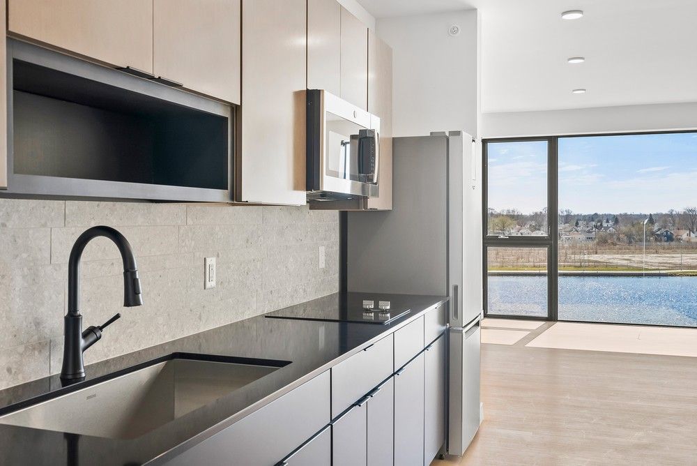 Modern apartment kitchen