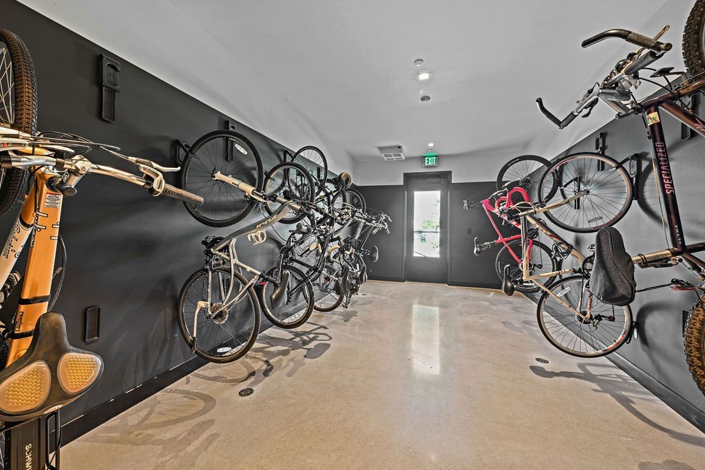 Luxury apartment bike storage Oshkosh