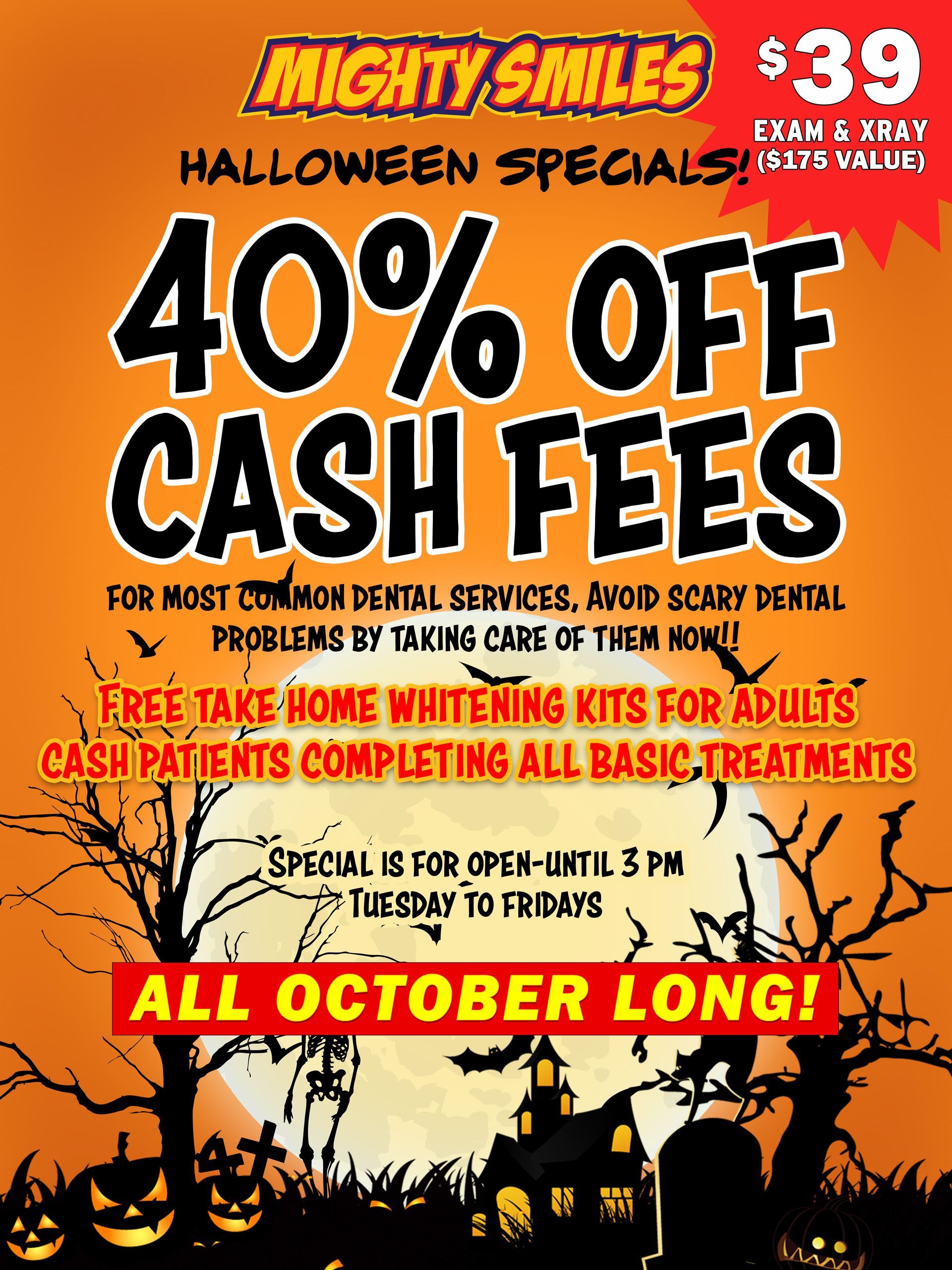 Halloween Dental Special at Mighty Smiles Dental