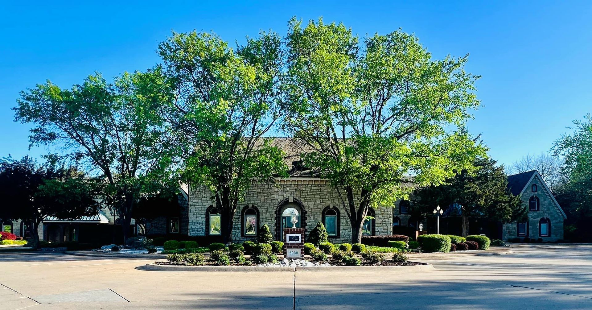 Office Exterior With trees