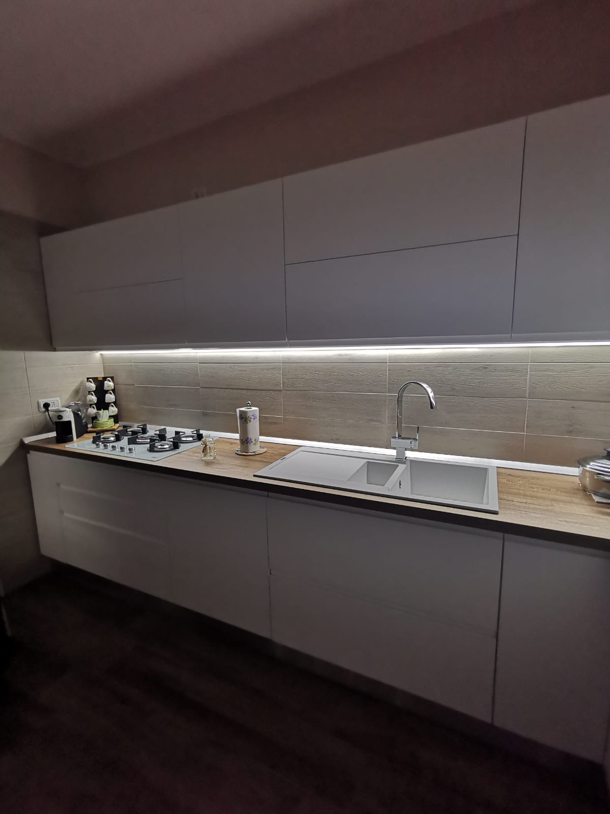 cucina in legno su misura