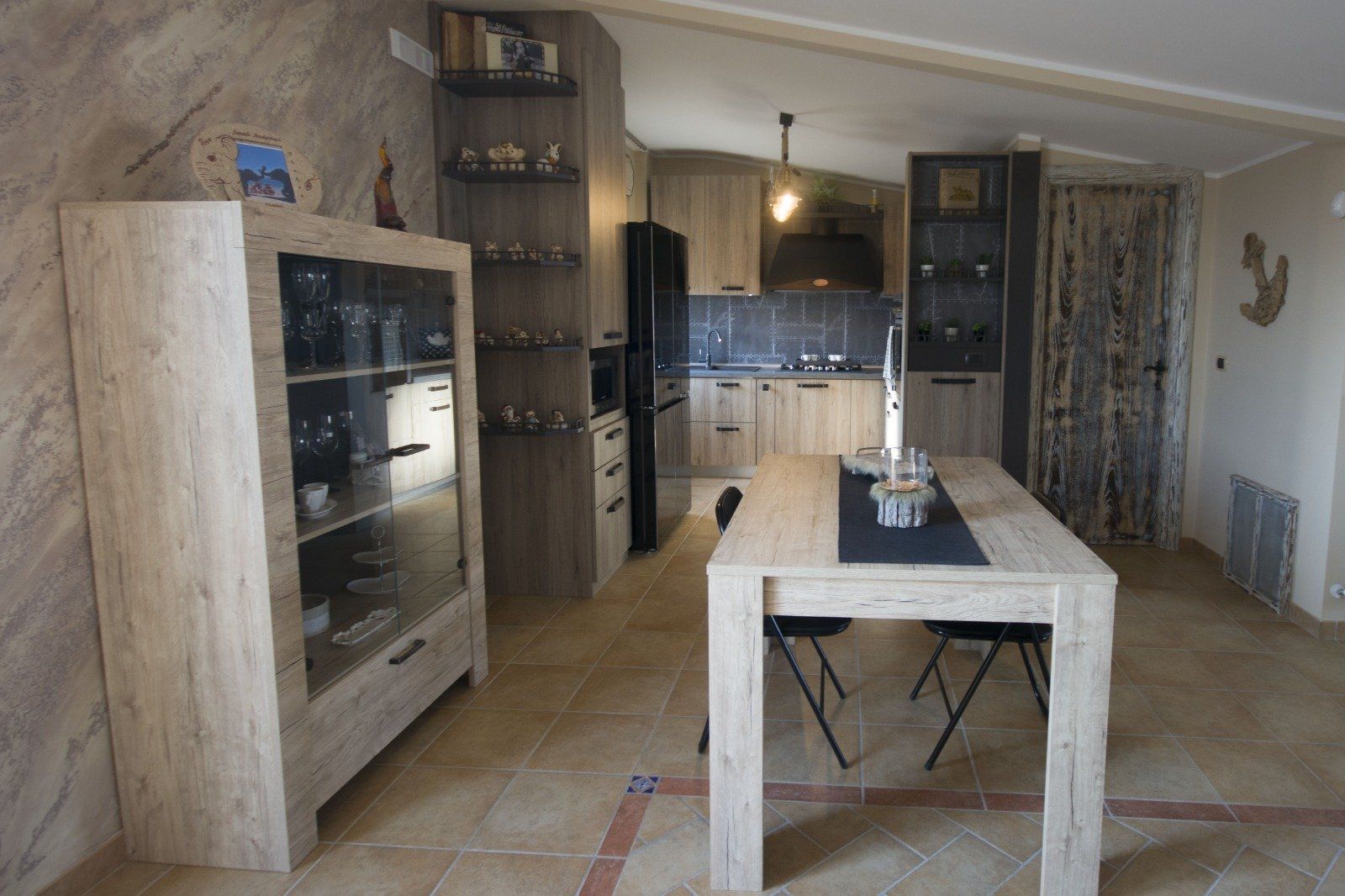 cucina in legno su misura
