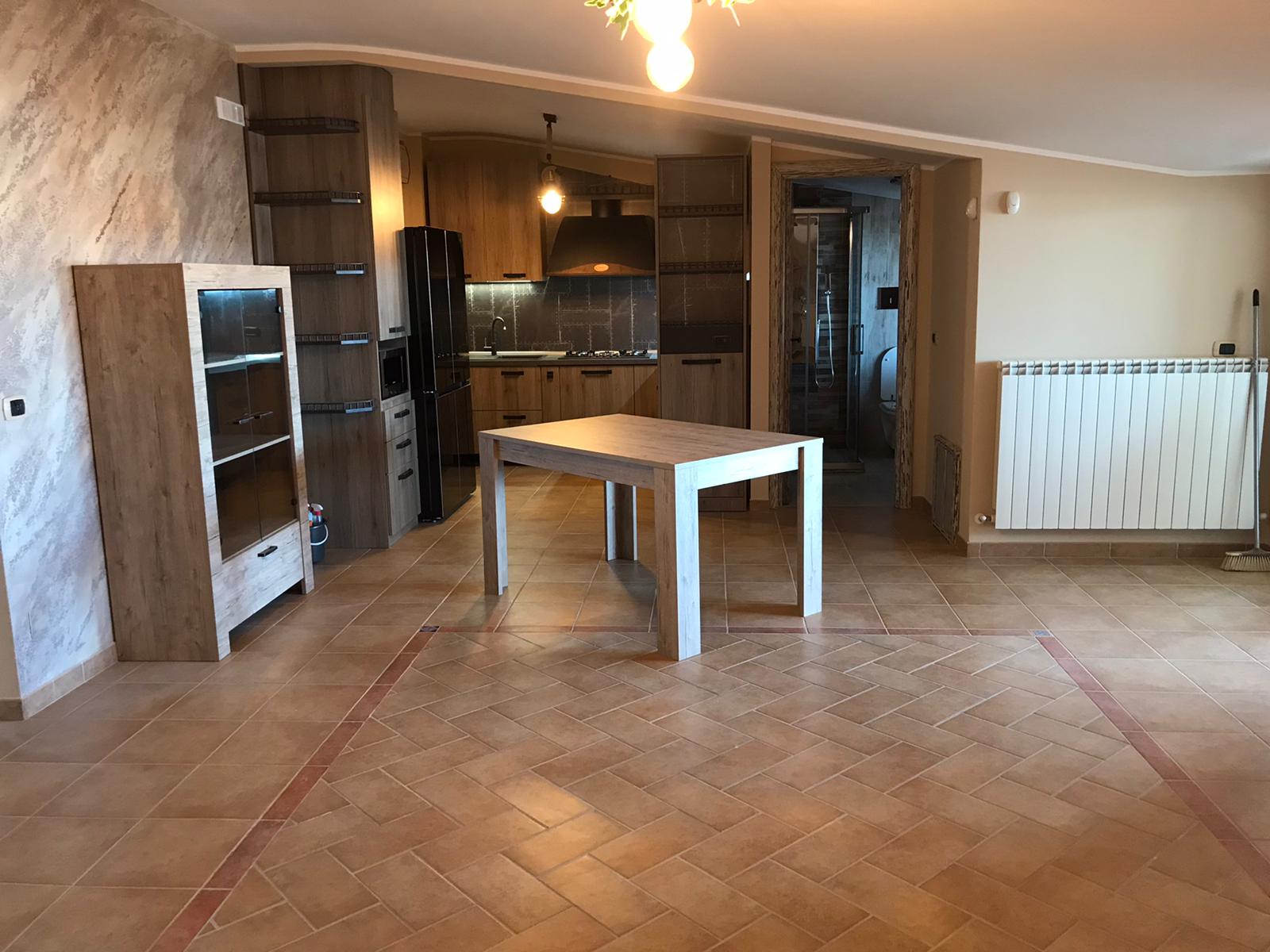 cucina in legno su misura