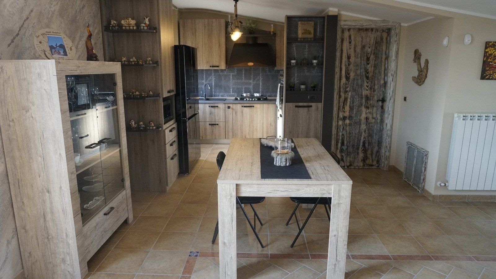 cucina in legno su misura