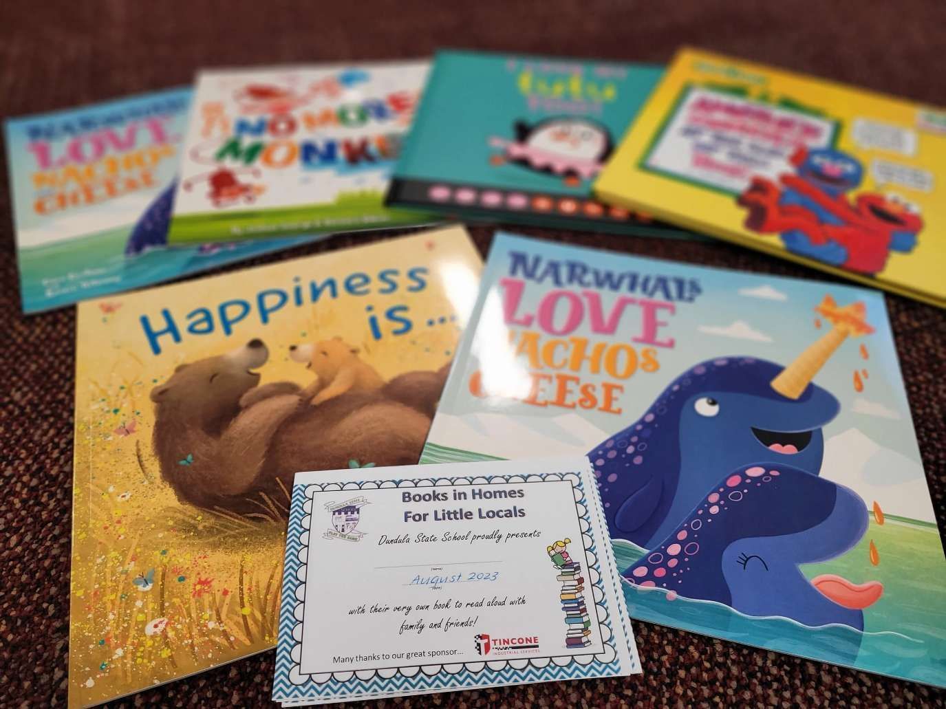 Children Books Arranged With a Certificate — Tincone Pty Ltd in Paget, QLD