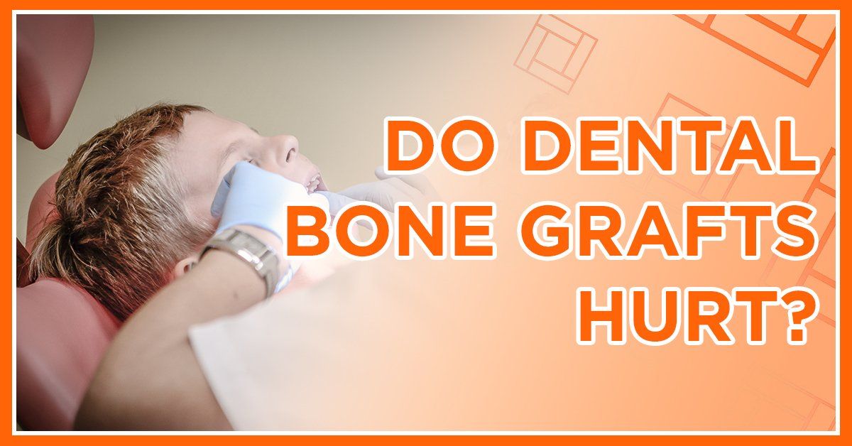 do dental bone grafts hurt