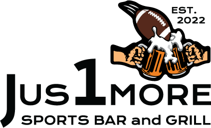 Jus1moresports bar logo