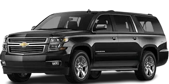Black Chevrolet Suburban SUV.
