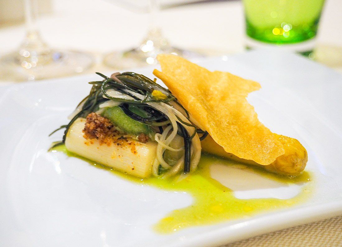 Soirée Ehtoiles et toques aux Hautes Roches - plat