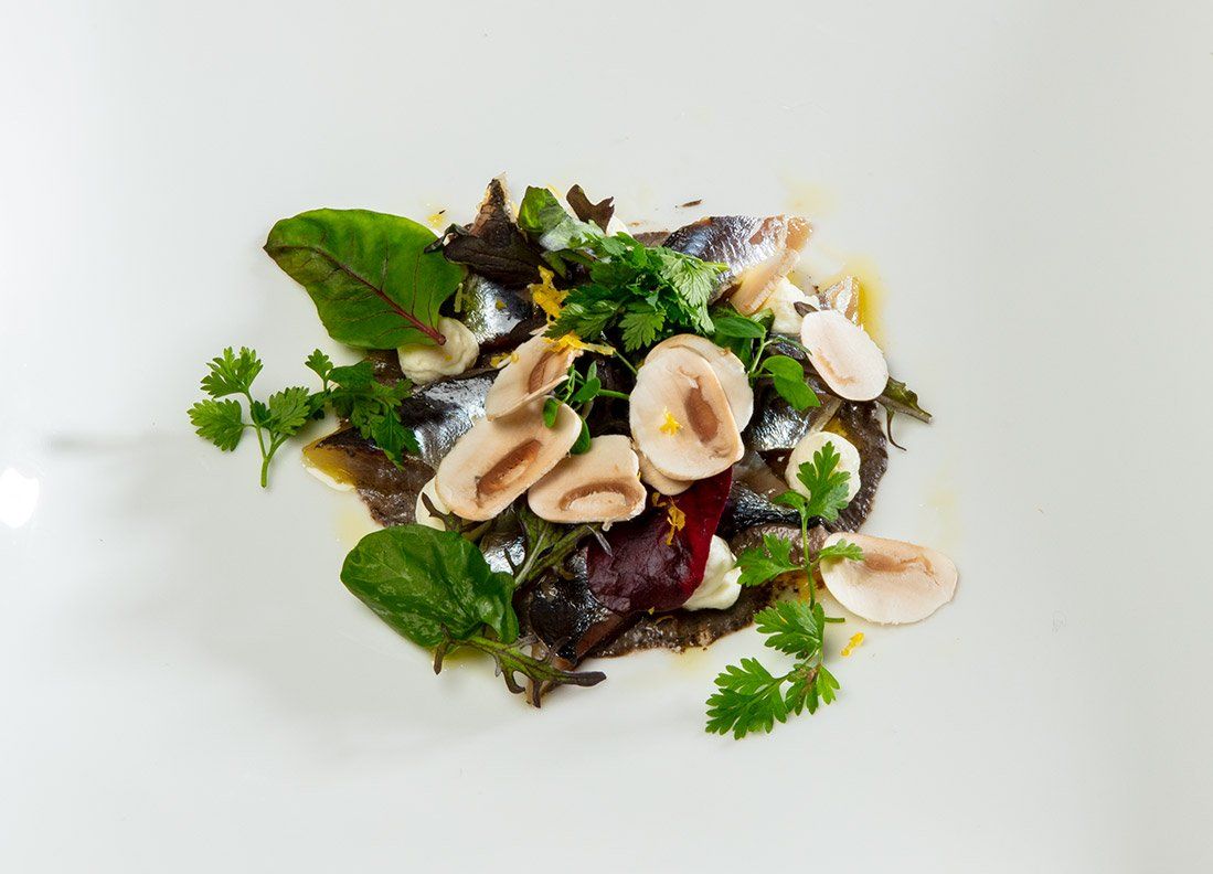 Soirée Ehtoiles et toques aux Hautes Roches - plat