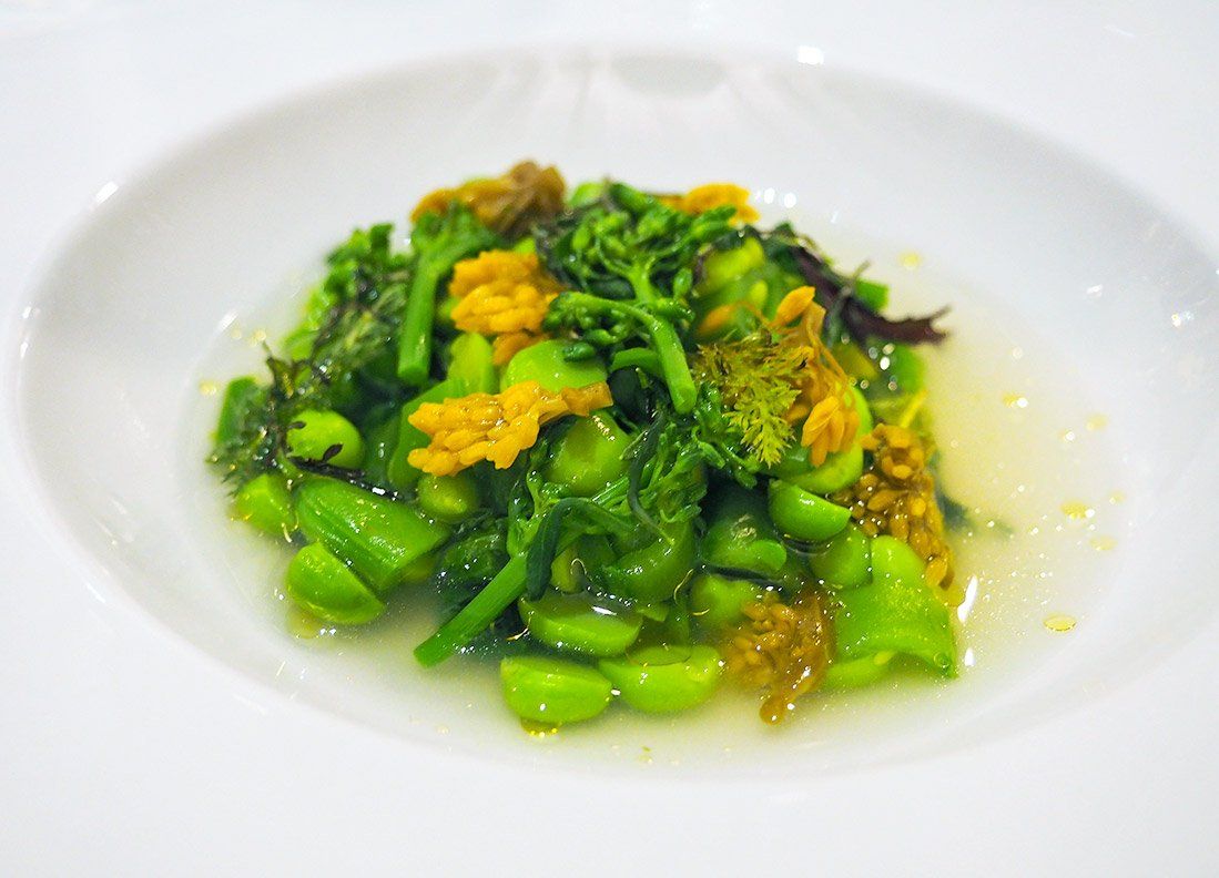 Soirée Ehtoiles et toques aux Hautes Roches - plat