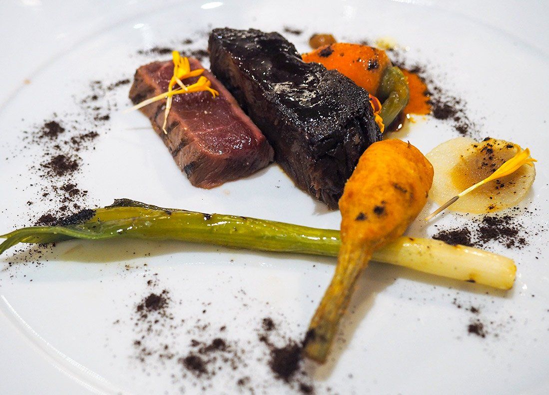 Soirée Ehtoiles et toques aux Hautes Roches - plat