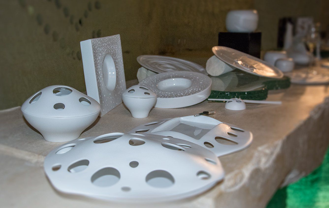 Soirée Ehtoiles et toques aux Hautes Roches 2015 - Porcelaine Feeling's Sylvie Coquet